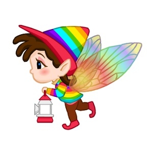 Rainbow Spring Elfie